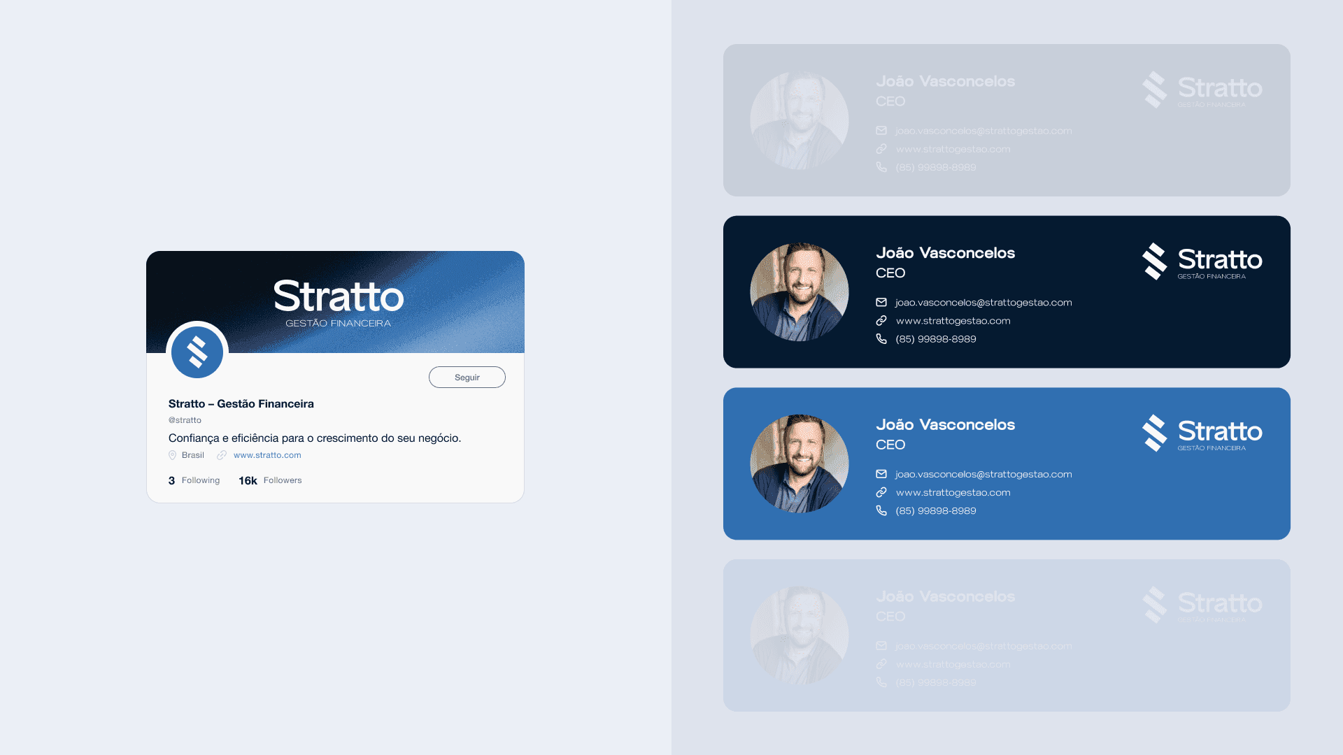 Stratto, Gestão Financeira