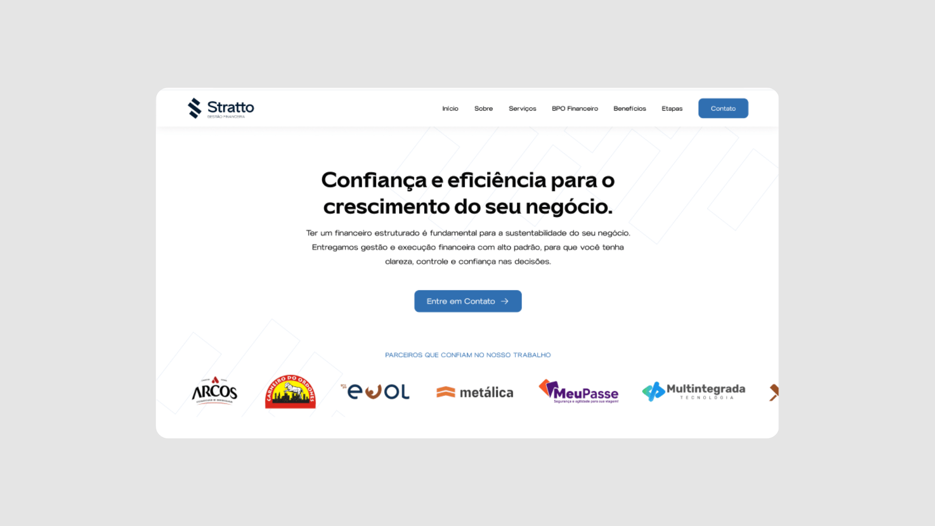 Stratto, Gestão Financeira